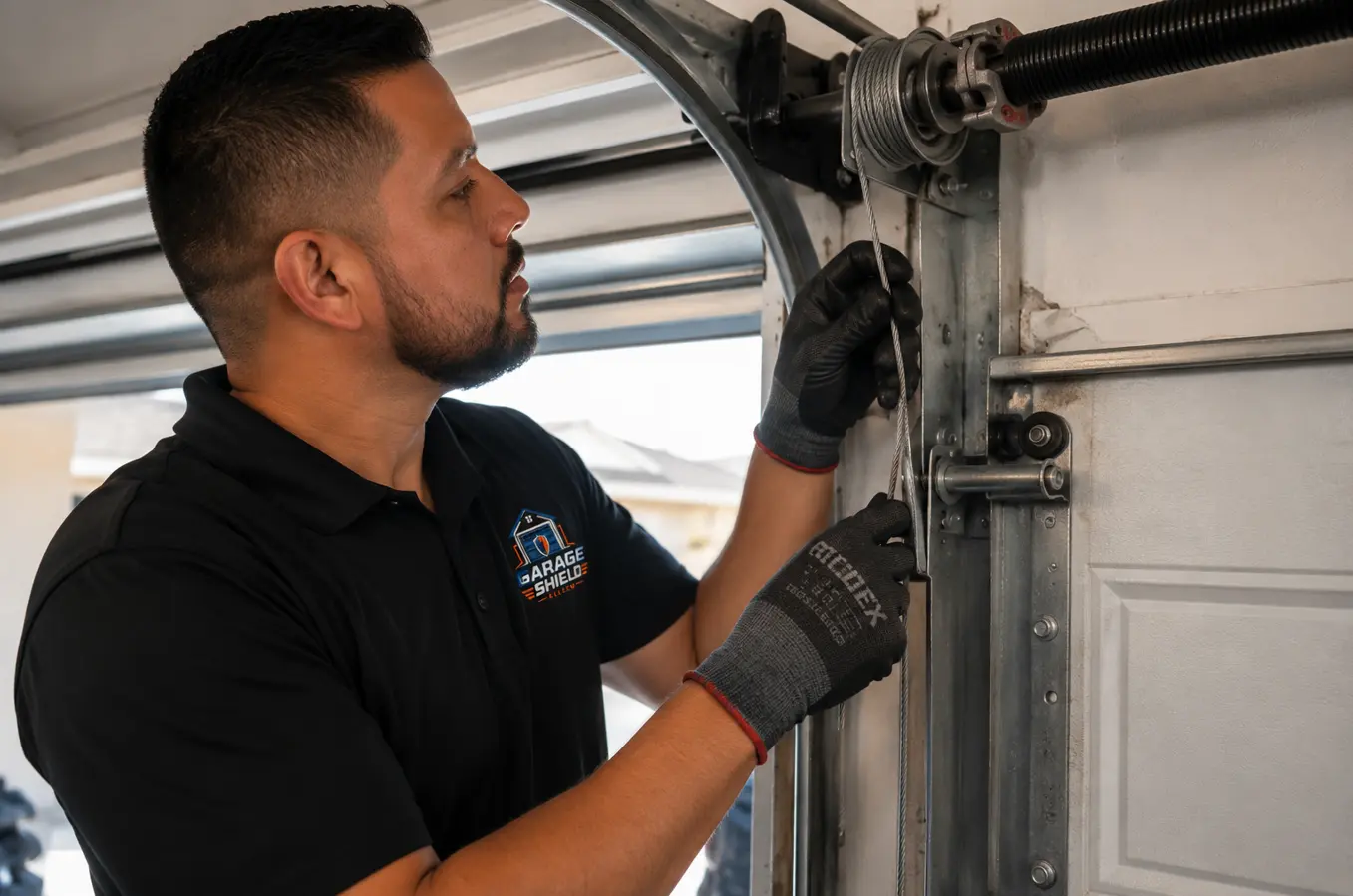 Our garage door cable replacement service in Killeen