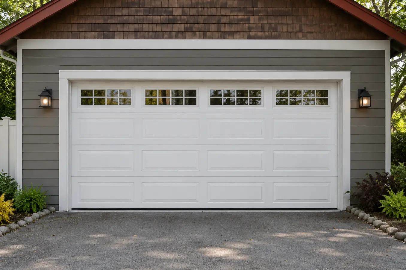 Our Team replaced this garage door